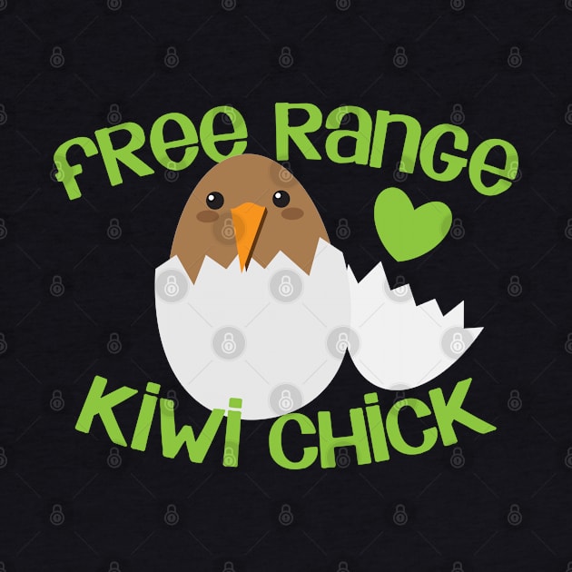 free range kiwi chick by jazzydevil